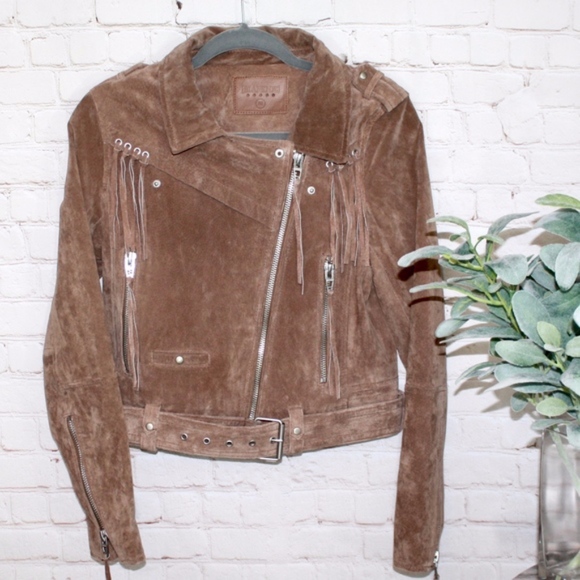 blank nyc fringe jacket
